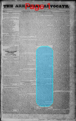 Page thumbnail for The Arkansas Advocate