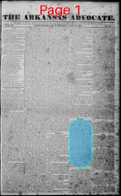 Page thumbnail for The Arkansas Advocate
