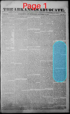 Page thumbnail for The Arkansas Advocate