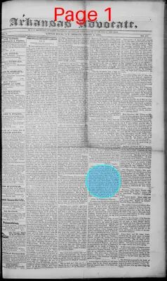 Page thumbnail for The Arkansas Advocate