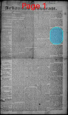 Page thumbnail for The Arkansas Advocate