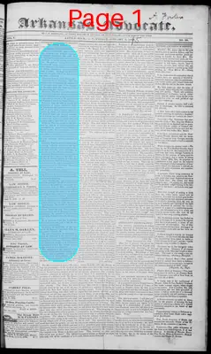 Page thumbnail for The Arkansas Advocate