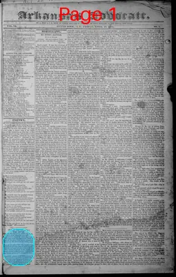 Page thumbnail for The Arkansas Advocate