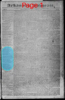 Page thumbnail for The Arkansas Advocate