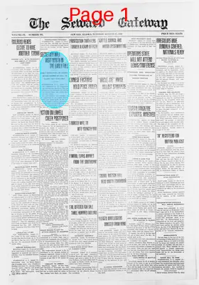 Page thumbnail for The Seward Gateway