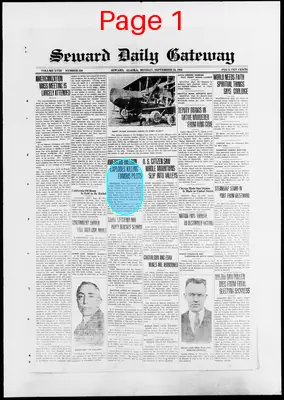 Page thumbnail for Seward Daily Gateway