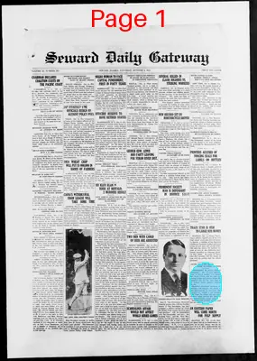 Page thumbnail for Seward Daily Gateway