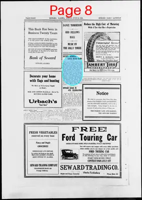 Page thumbnail for Seward Daily Gateway