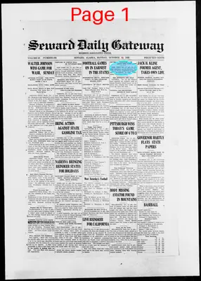Page thumbnail for Seward Daily Gateway