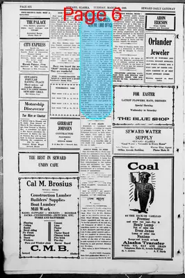 Page thumbnail for Seward Daily Gateway