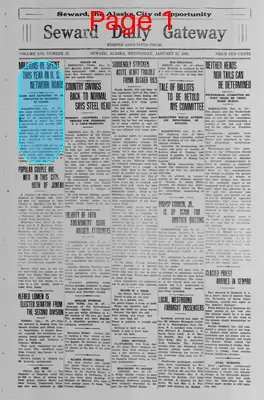 Page thumbnail for Seward Daily Gateway