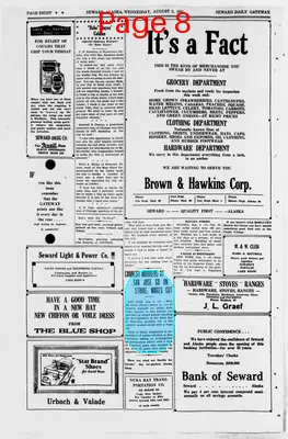 Page thumbnail for Seward Daily Gateway