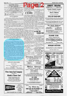 Page thumbnail for Seward Daily Gateway