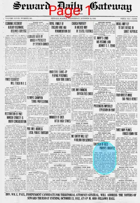 Page thumbnail for Seward Daily Gateway