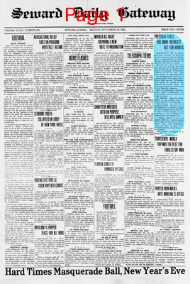 Page thumbnail for Seward Daily Gateway