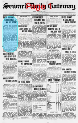 Page thumbnail for Seward Daily Gateway