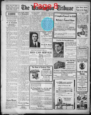 Page thumbnail for The Washington Tribune