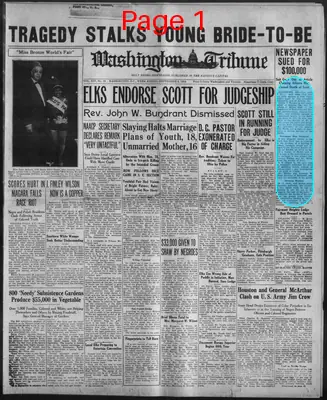 Page thumbnail for The Washington Tribune