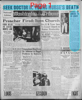 Page thumbnail for The Washington Tribune