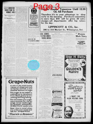 Page thumbnail for Every Evening, Wilmington Daily Commercial