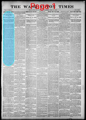 Page thumbnail for The Washington Times