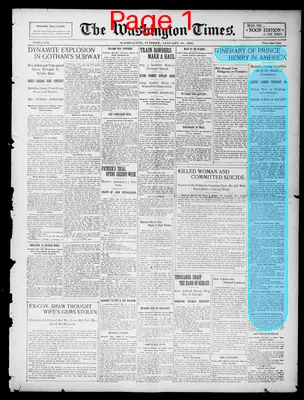 Page thumbnail for The Washington Times