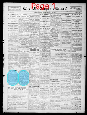 Page thumbnail for The Washington Times