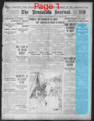 Page thumbnail for The Pensacola Journal