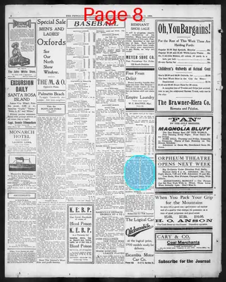 Page thumbnail for The Pensacola Journal