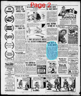 Page thumbnail for The Pensacola Journal
