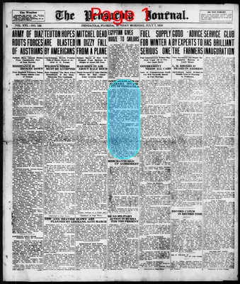 Page thumbnail for The Pensacola Journal