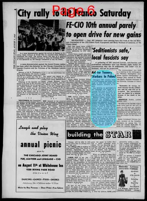 Page thumbnail for The Chicago Star