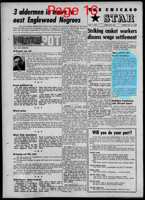 Page thumbnail for The Chicago Star