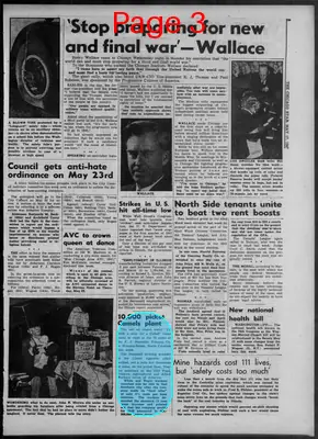 Page thumbnail for The Chicago Star