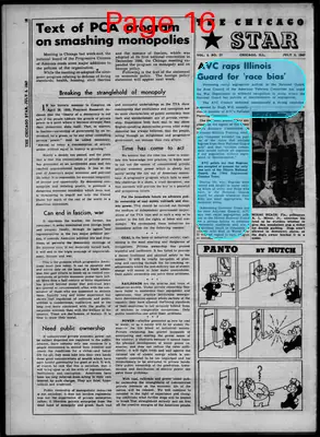 Page thumbnail for The Chicago Star