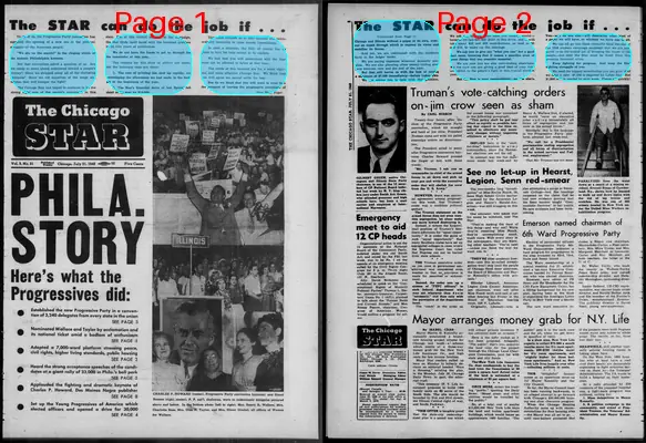 Page thumbnail for The Chicago Star