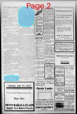 Page thumbnail for The Columbus Commercial