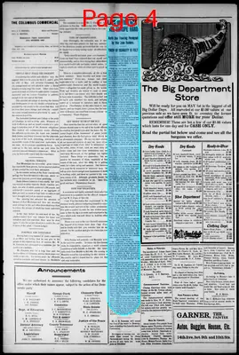 Page thumbnail for The Columbus Commercial
