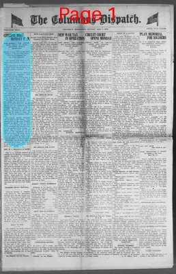 Page thumbnail for The Columbus Dispatch