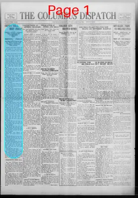 Page thumbnail for The Columbus Dispatch