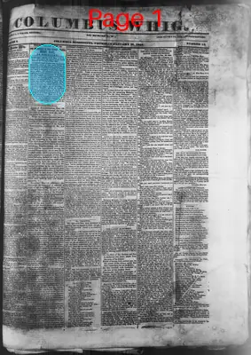 Page thumbnail for Columbus Whig