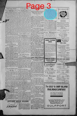 Page thumbnail for The Jones County News