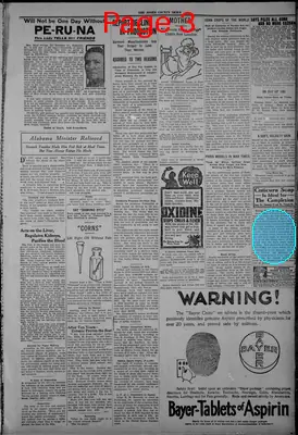 Page thumbnail for The Jones County News