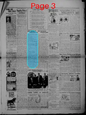 Page thumbnail for The Jones County News