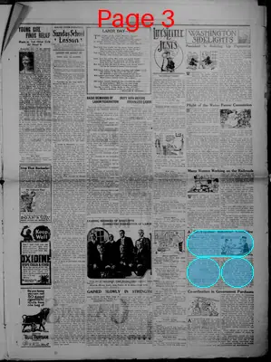 Page thumbnail for The Jones County News