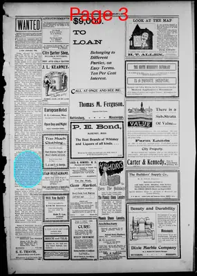 Page thumbnail for Hattiesburg Daily Progress