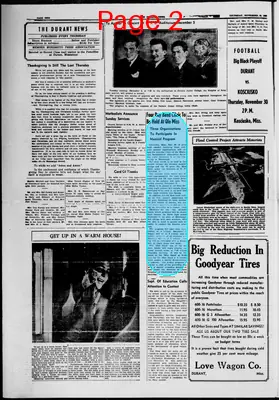 Page thumbnail for The Durant News