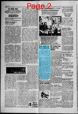 Page thumbnail for The Durant News