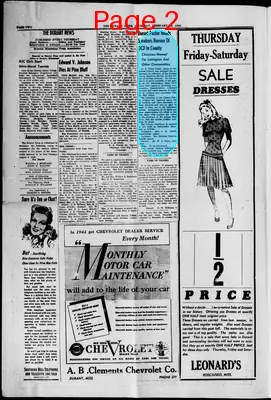 Page thumbnail for The Durant News