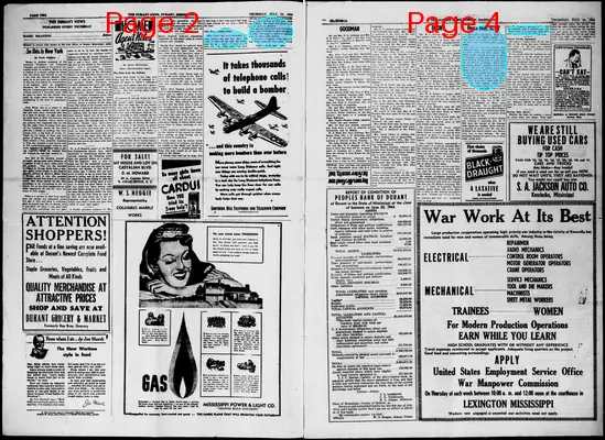 Page thumbnail for The Durant News